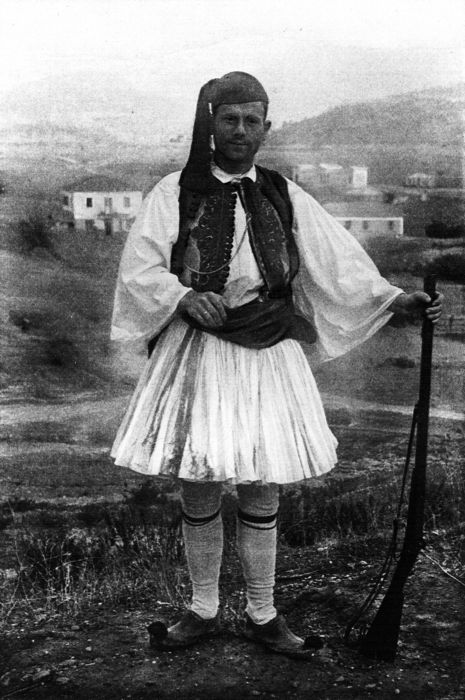 A Greek Peasant in National Costume