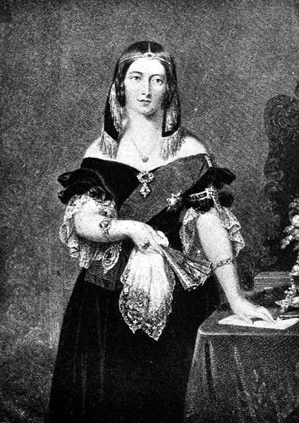 The Queen in 1845