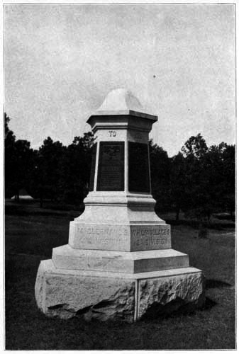 Illinois Monument at Shiloh to Special Commands