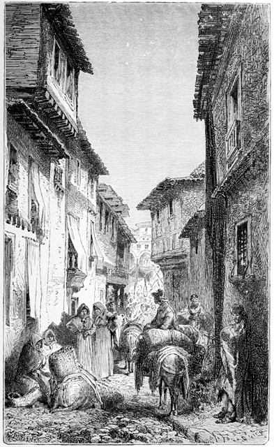 A STREET IN SEVILLE.

Page 212.