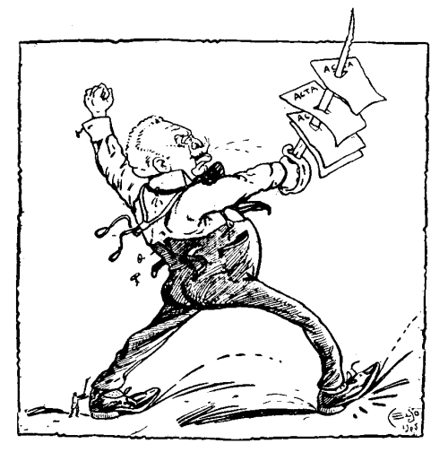 Dantas Baracho.—Caricatura inedita de Celso Herminio.