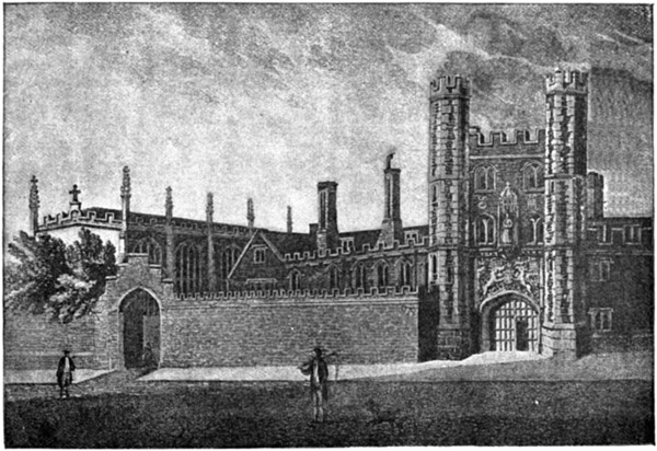 ST. JOHN’S COLLEGE, CAMBRIDGE, IN 1797