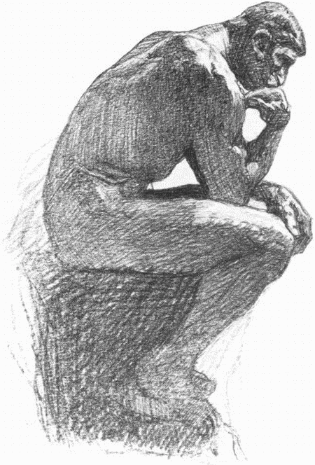 Rodin's "Thinker"