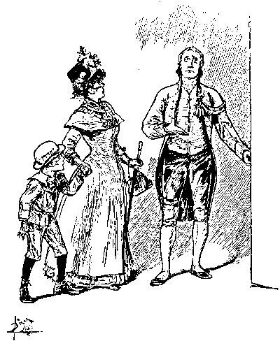 She Was Told by the Footman at the Door That the Earl Would Not See Her.