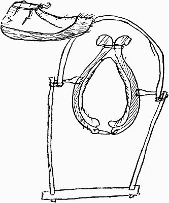 Harness used for ox-drawn plough; linked to larger image.