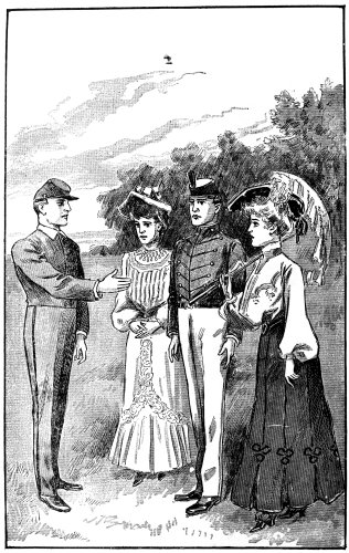 "'The cadets of this academy, Miss Adams,' said he, 'do
not speak to Mr. Mallory.'"
