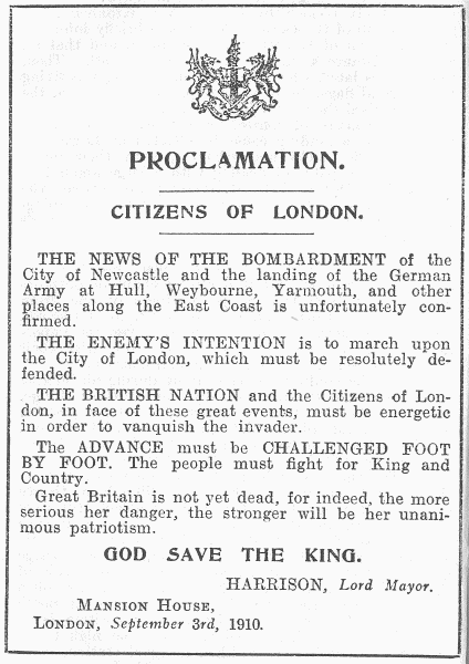 THE LORD MAYOR'S APPEAL TO LONDON.