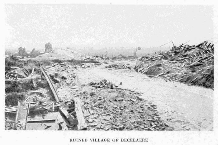 RUINED VILLAGE OF BECELAERE