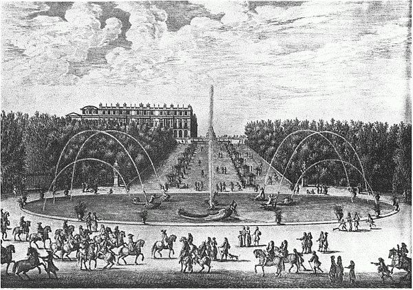 VIEW OF THE CHTEAU OF VERSAILLES