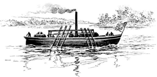 Fitch's steamboat.