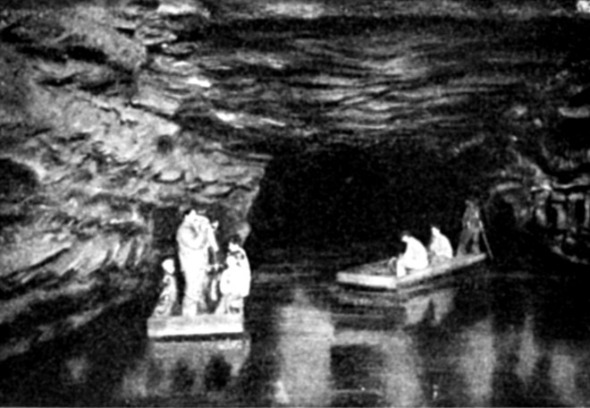 A view in the Mammoth Cave.