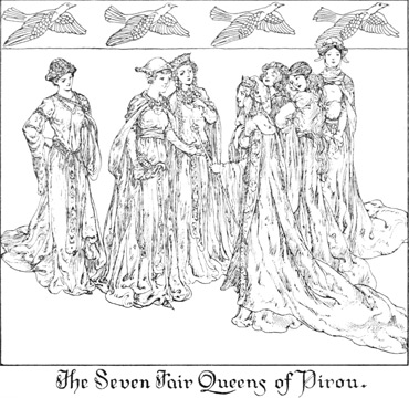 The Seven Fair Queens of Pirou.