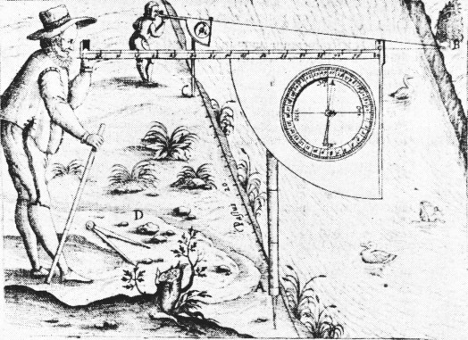 A Quadrant of the Sixteenth Century De Judaeis's "De quadrante geometrico," Nrnberg, 1594