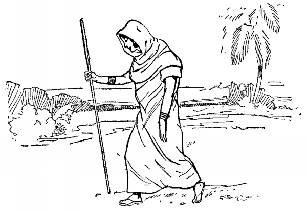 Dehra, disguised as an old woman