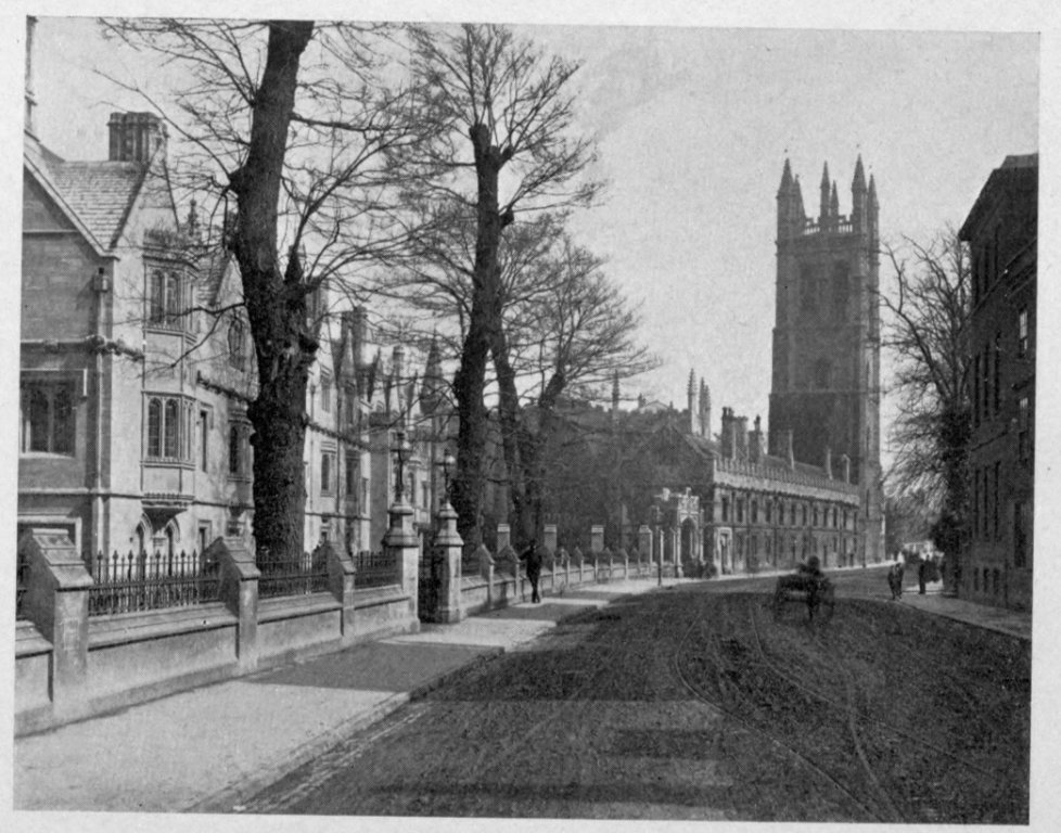 MAGDALEN COLLEGE, FROM STREET.