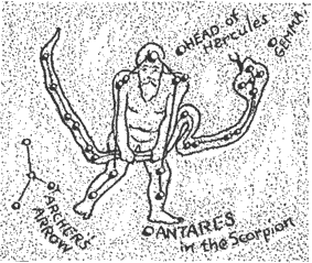 Ophuchus and the serpent