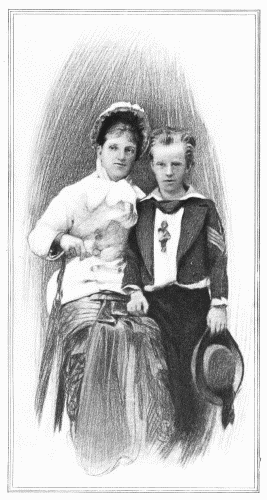 Queen Margherita and the Prince of Naples (Present King of
Italy) in 1880.
