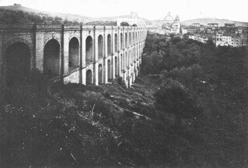 Great New Bridge from Albano to Ariccia.

Built by Pope Pius IX.