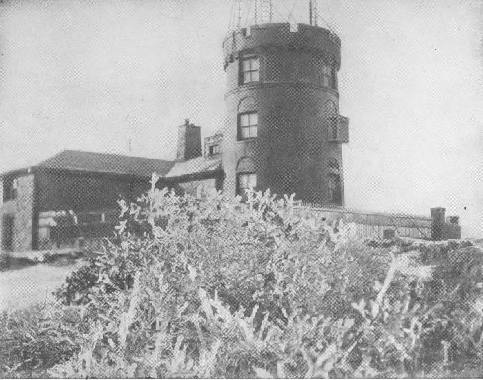 Fig. 15. Blue Hill Observatory During Ice Storm, November
29-30, 1922
