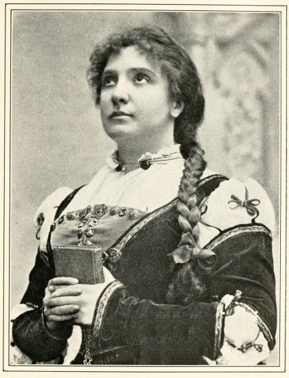 Copyright by Aim Dupont, N. Y.

Melba as Marguerite in "Faust."
