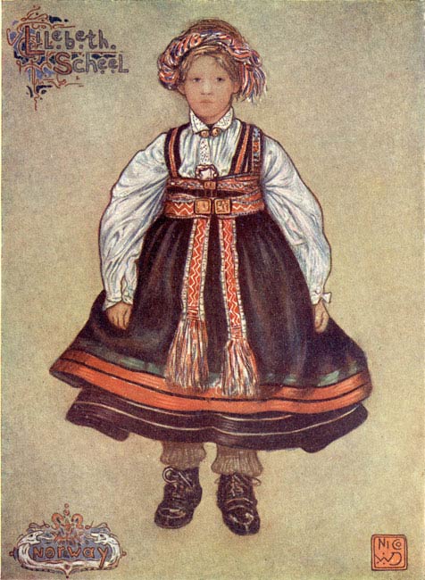 A LITTLE STERSDALEN PEASANT GIRL