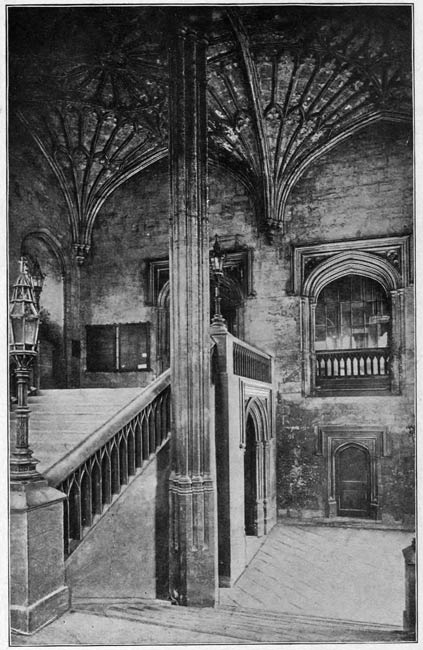 THE HALL STAIRCASE, CHRIST CHURCH
