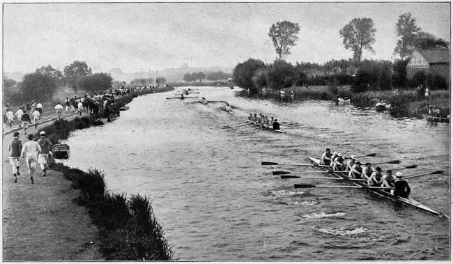 THE LAST DAY OF THE BUMPING RACES OF THE SUMMER EIGHTS (1895)