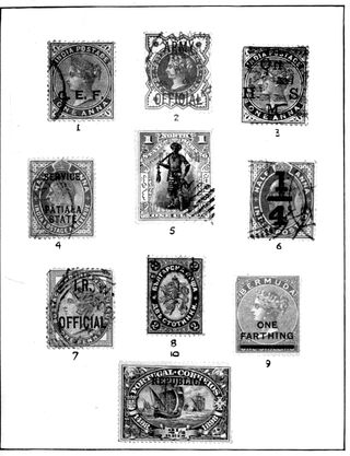 Overprinted Stamps