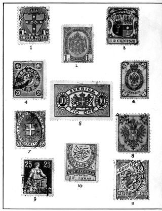 Stamps bearing National Emblems