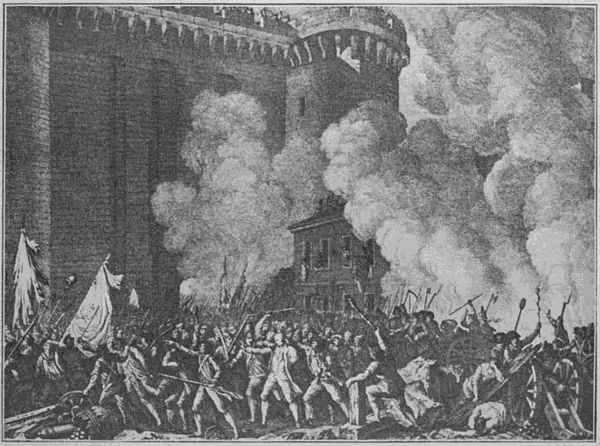 STORMING OF THE BASTILLE.