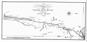 A
Plan
of the
Copper-Mine River
Surveyed by
Samuel Hearne
July 1771