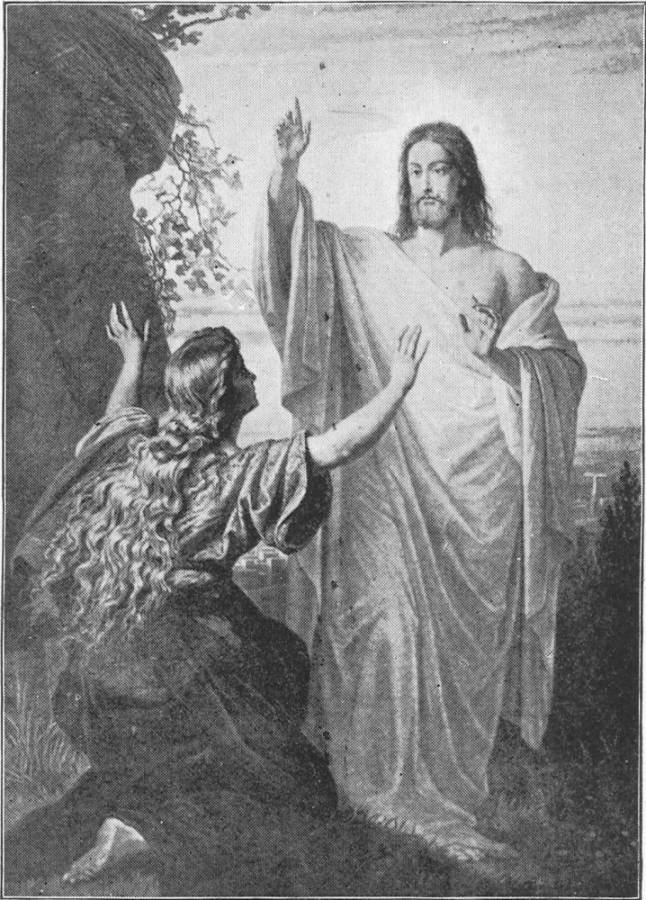 Risen Lord and Mary Magdalene.