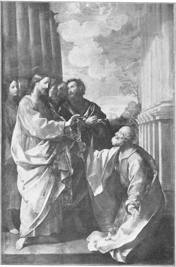 Christ Giving Keys to St. Peter.