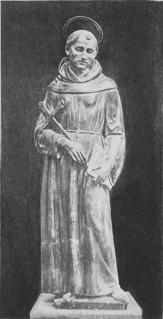 Statue of St. Francis.