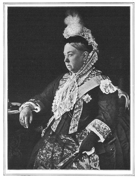Queen Victoria, in the Dress Worn During the State Jubilee Celebration, June 21, 1887.