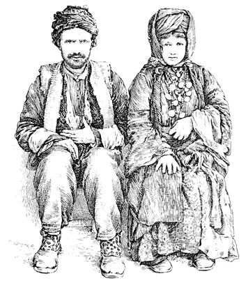 SYRIAN PRIEST AND WIFE