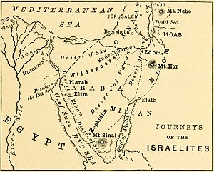 JOURNEYS OF THE ISRAELITES