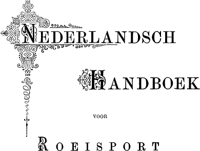 Nederlandsch Handboek voor Roeisport