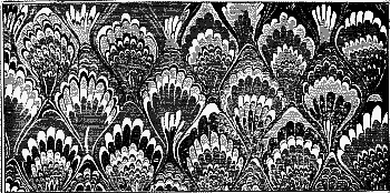 Fig. 47—Bouquet or peacock marbling.