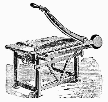 Fig. 54—Board-cutting machine.
