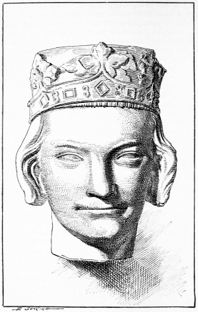 Philippe le Hardi, fils de saint Louis, d'aprs sa pierre
tombale.