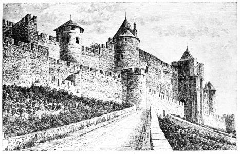 La tour de l'Inquisition,  Carcassonne.