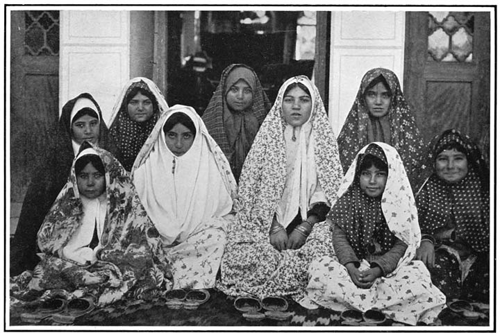 A Group of Persian Girls