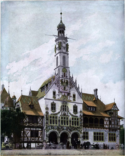 The German Building.