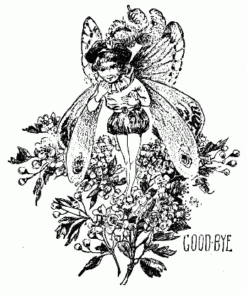 fairy in a bouquet