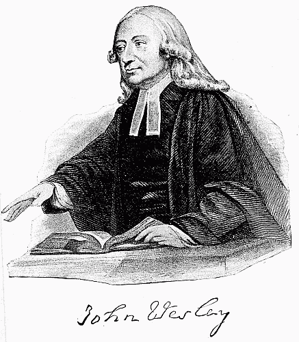 drawing of Wesley