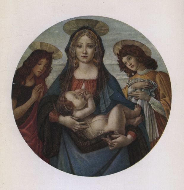 PLATE VII.--THE VIRGIN AND CHILD WITH ST. JOHN AND AN ANGEL.