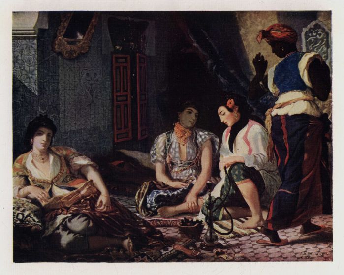 PLATE II.--ALGERIAN WOMEN IN THEIR APARTMENT
