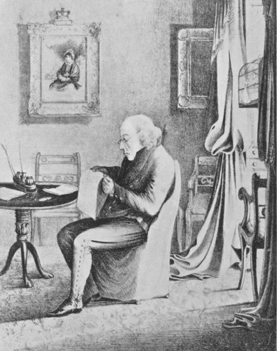 GEORGE III IN HIS STUDY