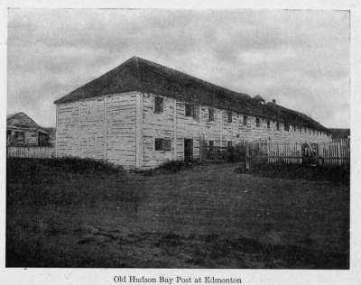 Old Hudson Bay Post at Edmonton